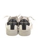 Golden Goose Leather Glitter Accents Sneakers