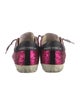 Golden Goose Glitter Printed Sneakers