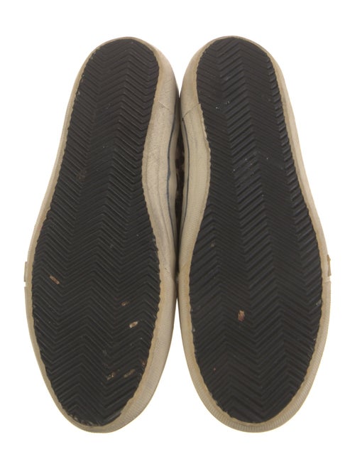 Golden Goose Ponyhair Animal Print Sneakers