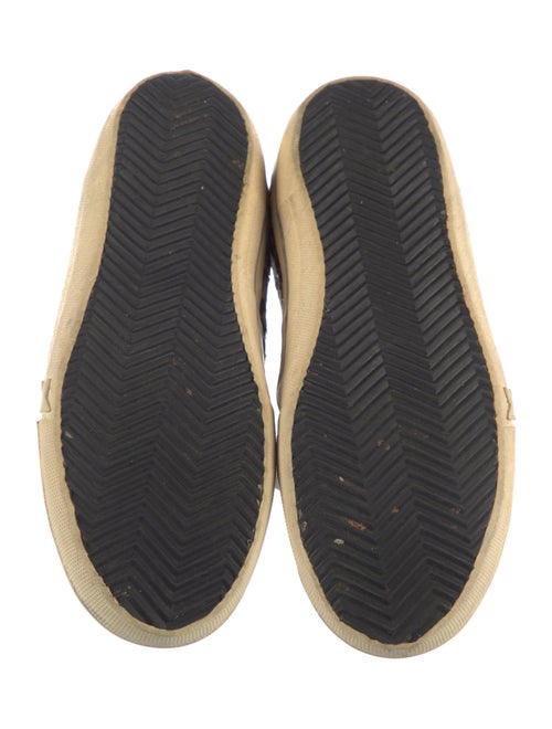 Golden Goose Ponyhair Animal Print Sneakers