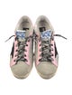 Golden Goose Suede Printed Sneakers