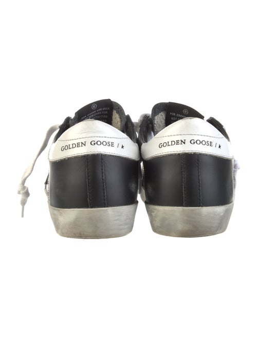 Golden Goose Leather Distressed Accents Sneakers