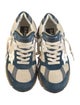 Golden Goose Suede Colorblock Pattern Sneakers