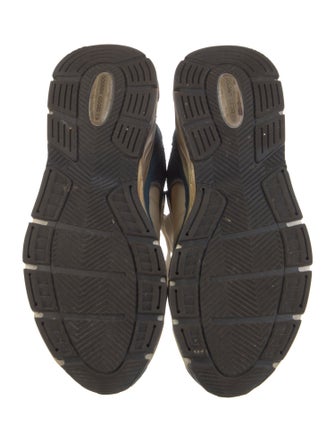 Golden Goose Suede Colorblock Pattern Sneakers