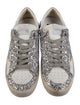 Golden Goose Glitter Colorblock Pattern Sneakers