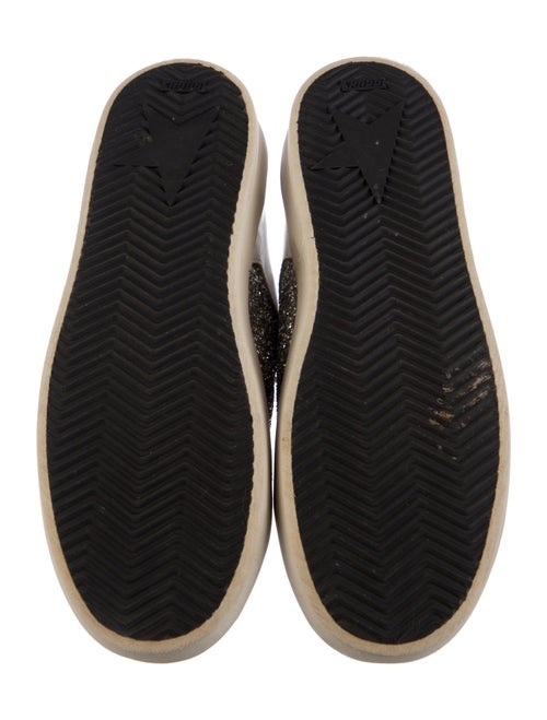 Golden Goose Glitter Colorblock Pattern Sneakers