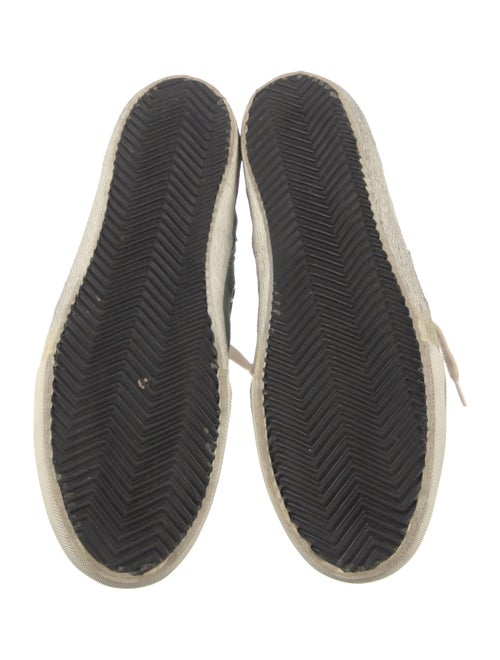 Golden Goose Suede Distressed Accents Sneakers