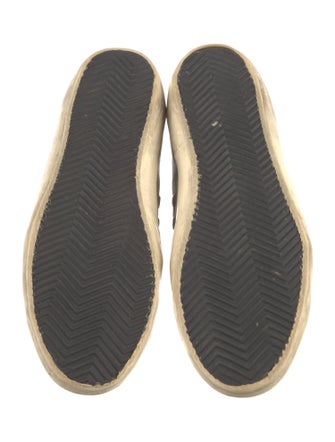 Golden Goose Canvas Printed Sneakers