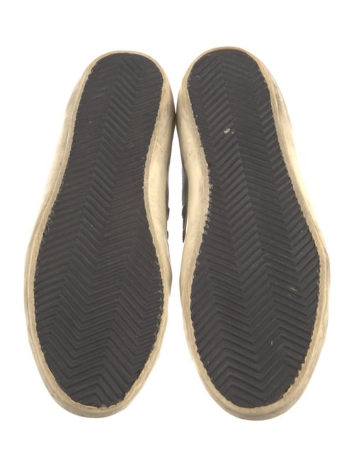 Golden Goose Canvas Printed Sneakers