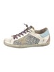 Golden Goose Glitter Printed Sneakers