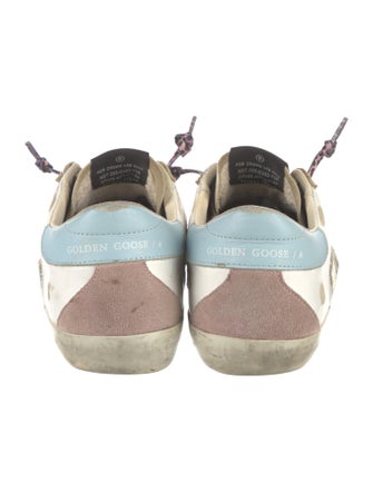 Golden Goose Glitter Printed Sneakers