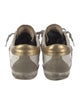 Golden Goose Leather Printed Sneakers