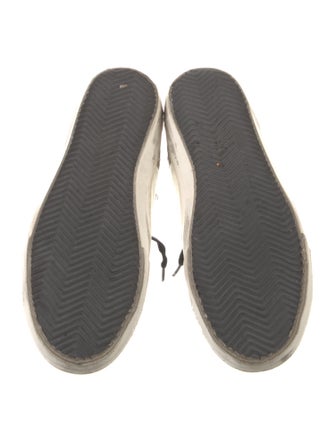 Golden Goose Suede Printed Sneakers