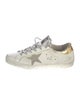 Golden Goose Leather Distressed Accents Sneakers
