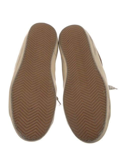 Golden Goose Suede Colorblock Pattern Sneakers