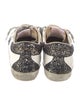 Golden Goose Leather Animal Print Sneakers