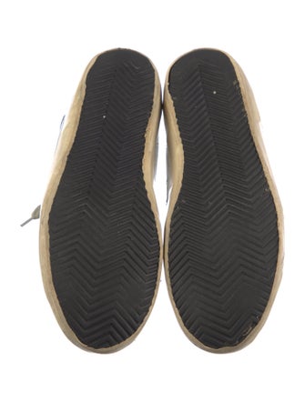 Golden Goose Leather Distressed Accents Sneakers