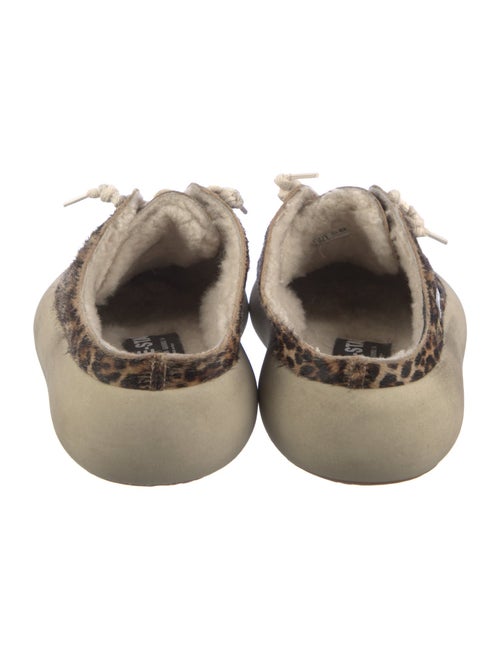 Golden Goose Ponyhair Animal Print Sneakers