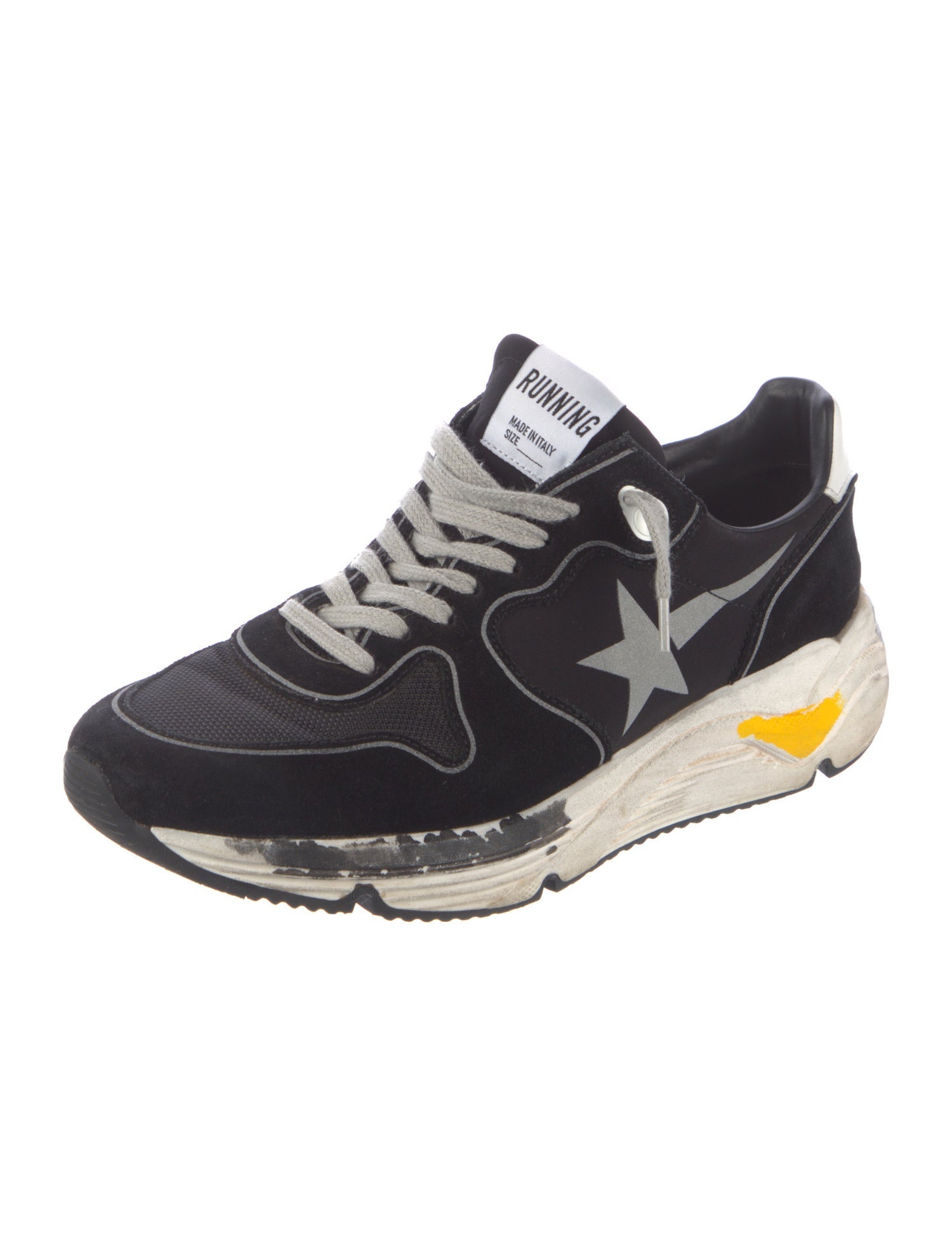 Golden Goose Suede Printed Sneakers