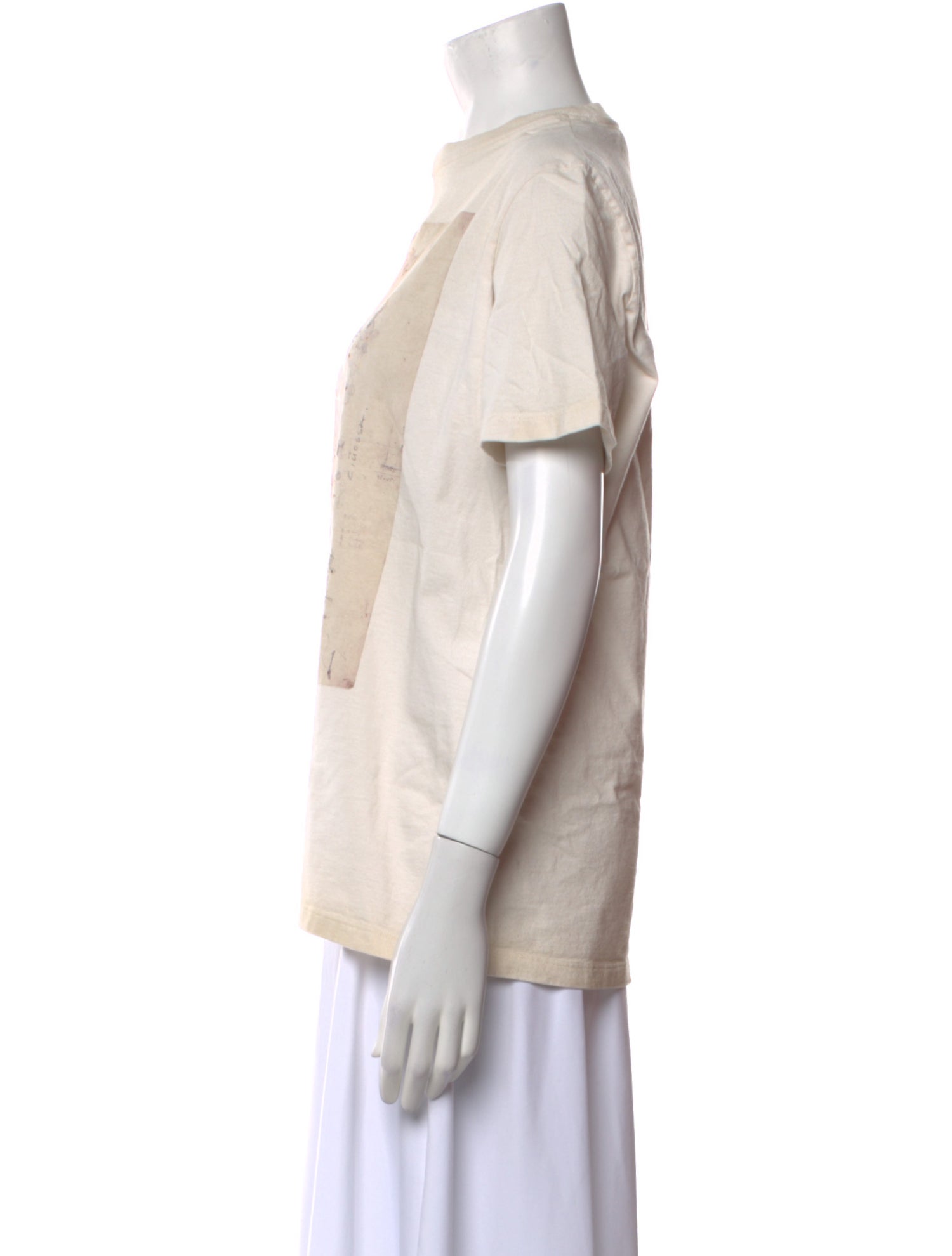 Golden Goose Graphic Print Bateau Neckline T-Shirt