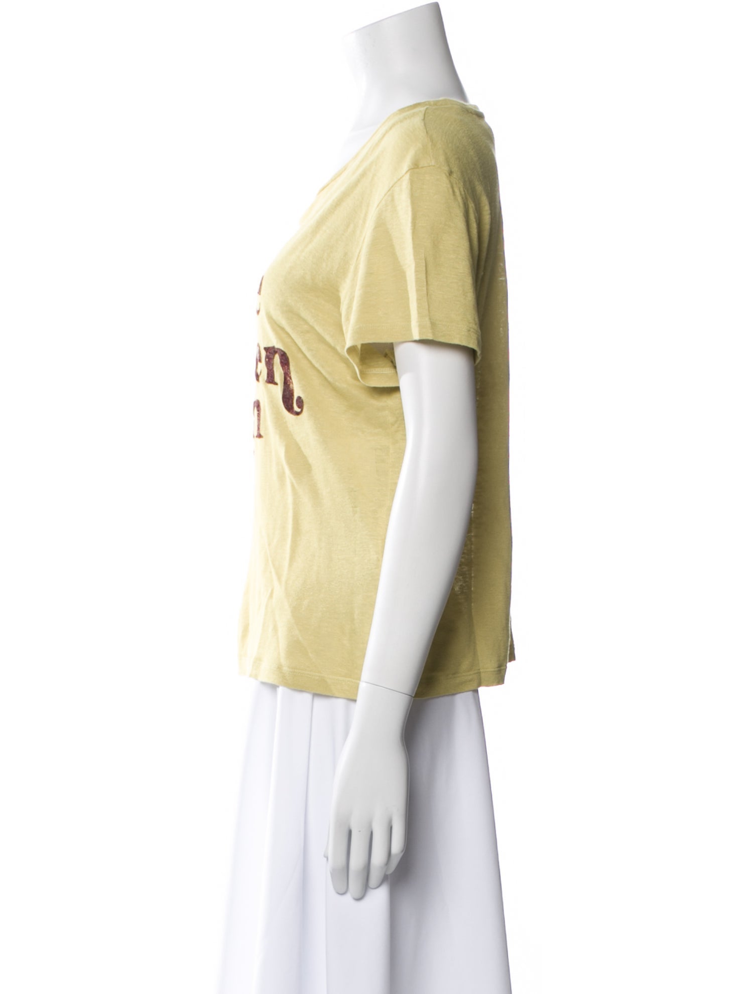 Golden Goose Graphic Print Scoop Neck T-Shirt