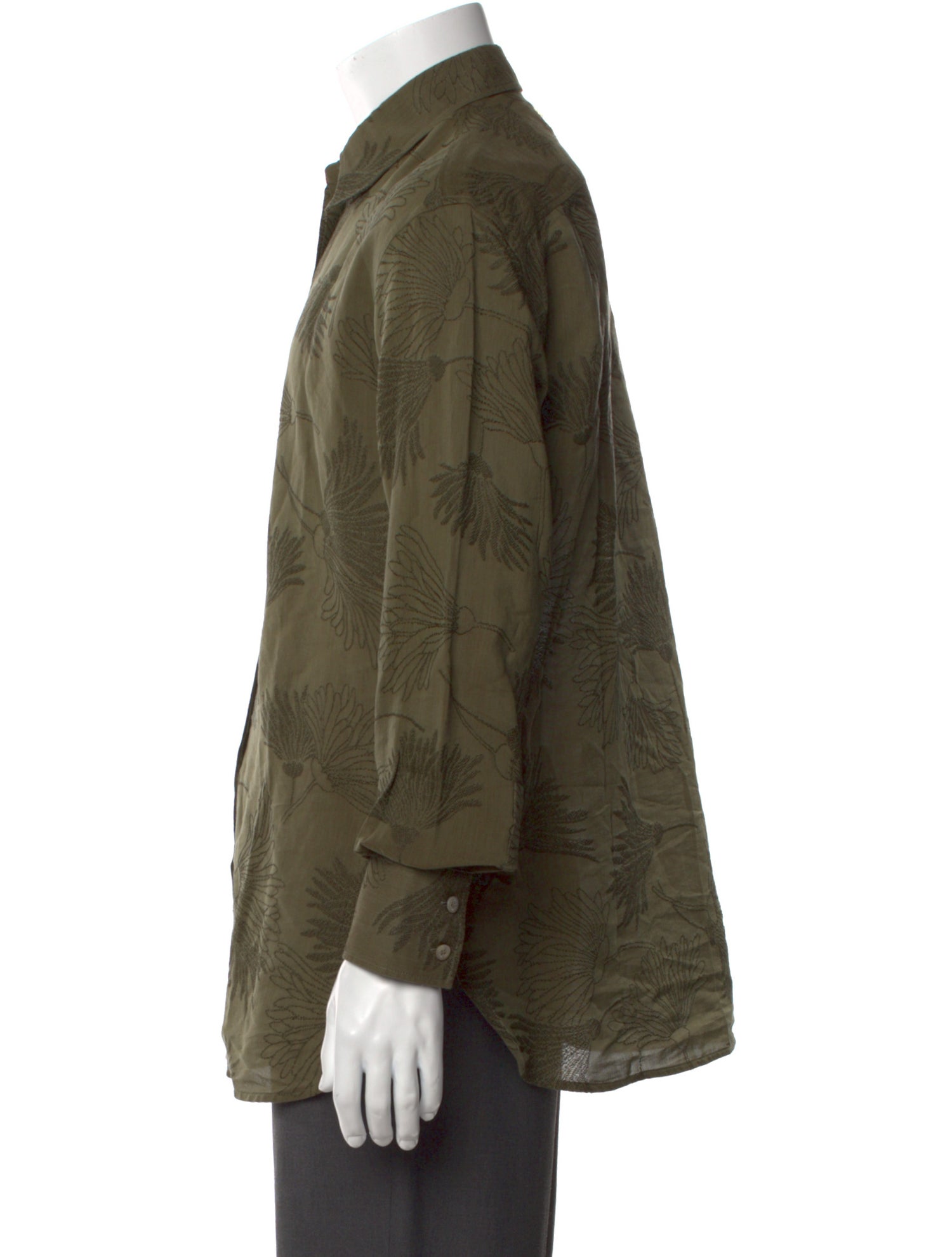 Golden Goose Printed Long Sleeve Shirt