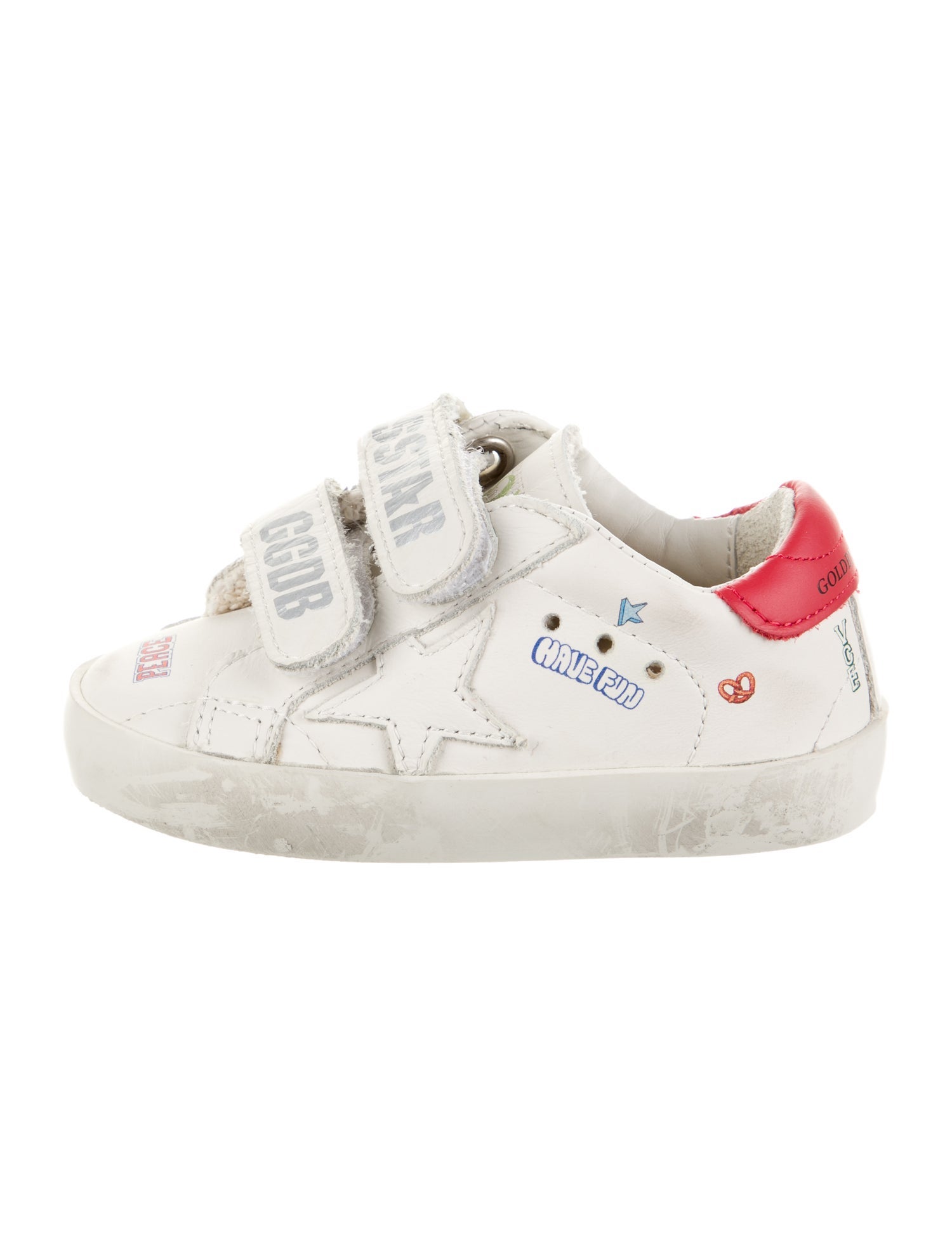 Golden Goose Leather Low Top Sneakers