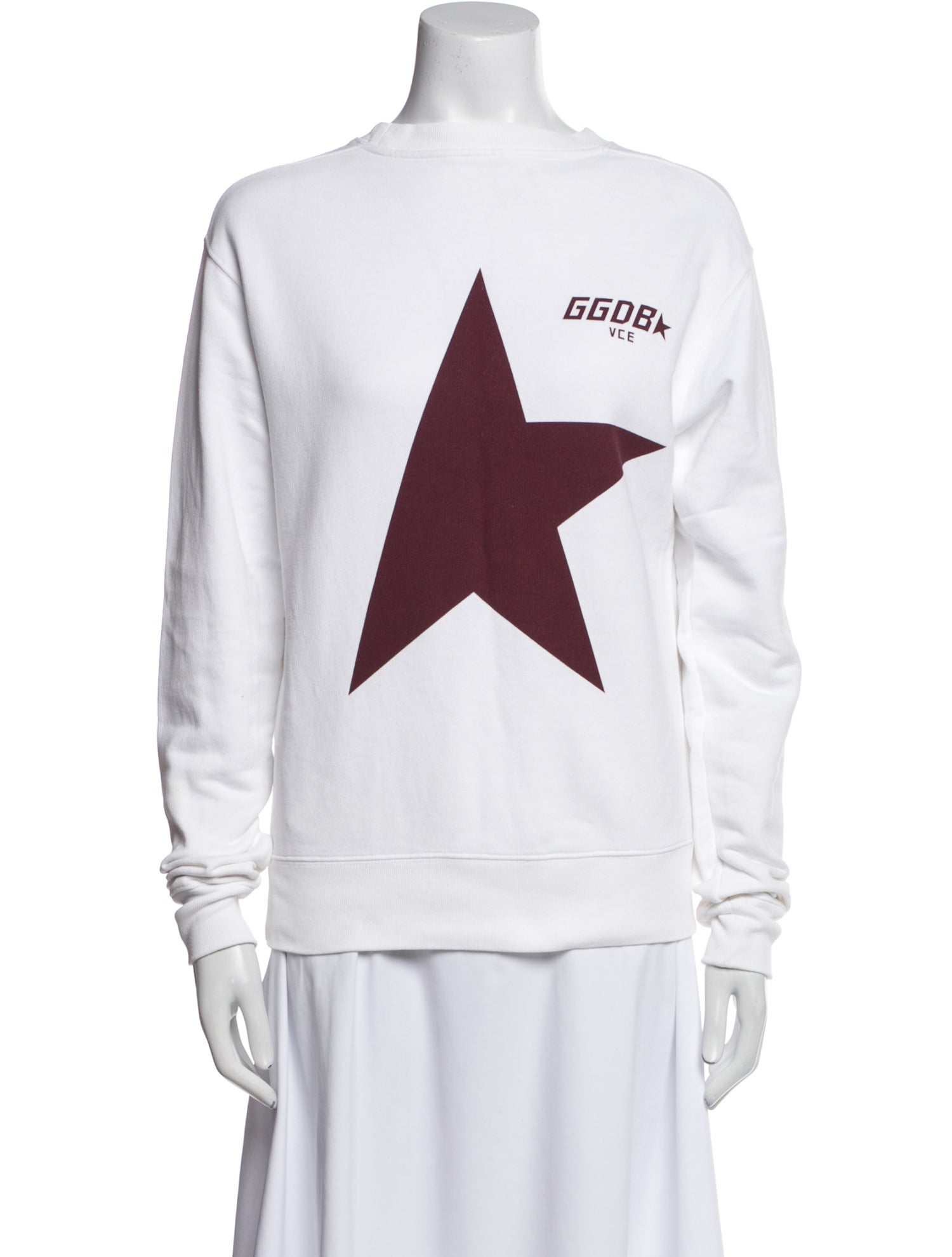 Golden Goose Graphic Print Crew Neck Sweatshirt