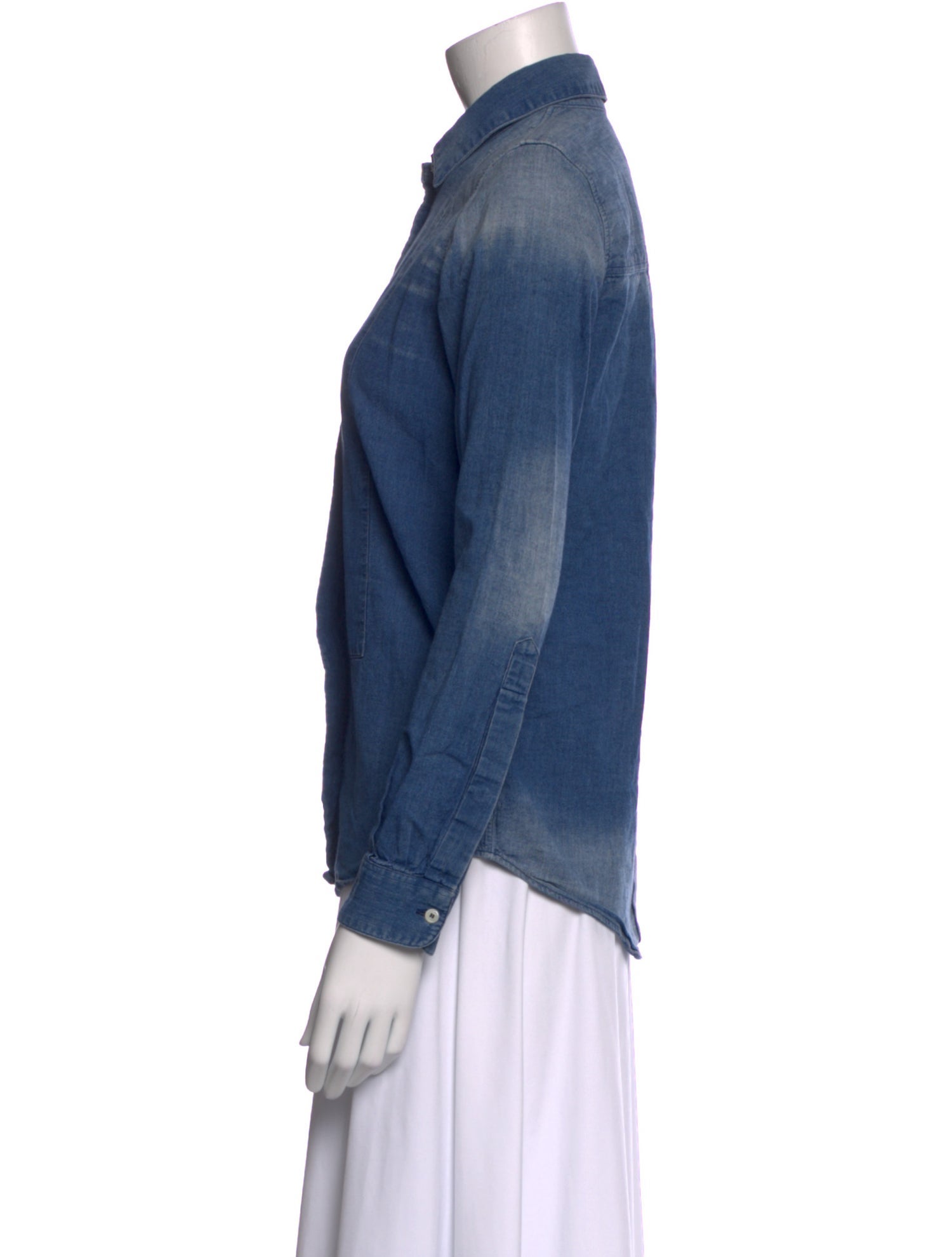 Golden Goose Long Sleeve Button-Up Top