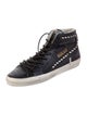 Golden Goose Leather Distressed Accents Sneakers