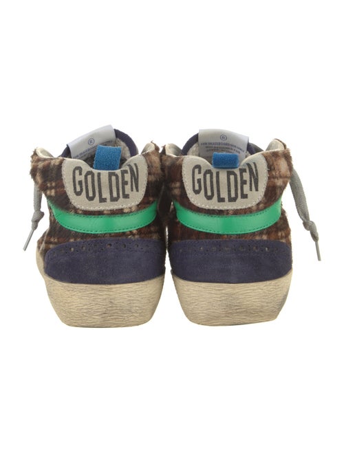 Golden Goose Ponyhair Printed Sneakers