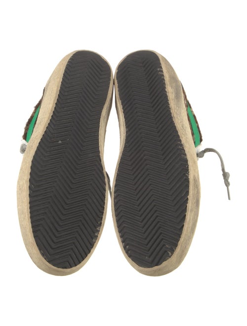 Golden Goose Ponyhair Printed Sneakers