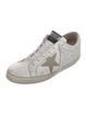 Golden Goose Leather Distressed Accents Sneakers