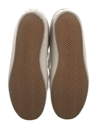 Golden Goose Leather Distressed Accents Sneakers