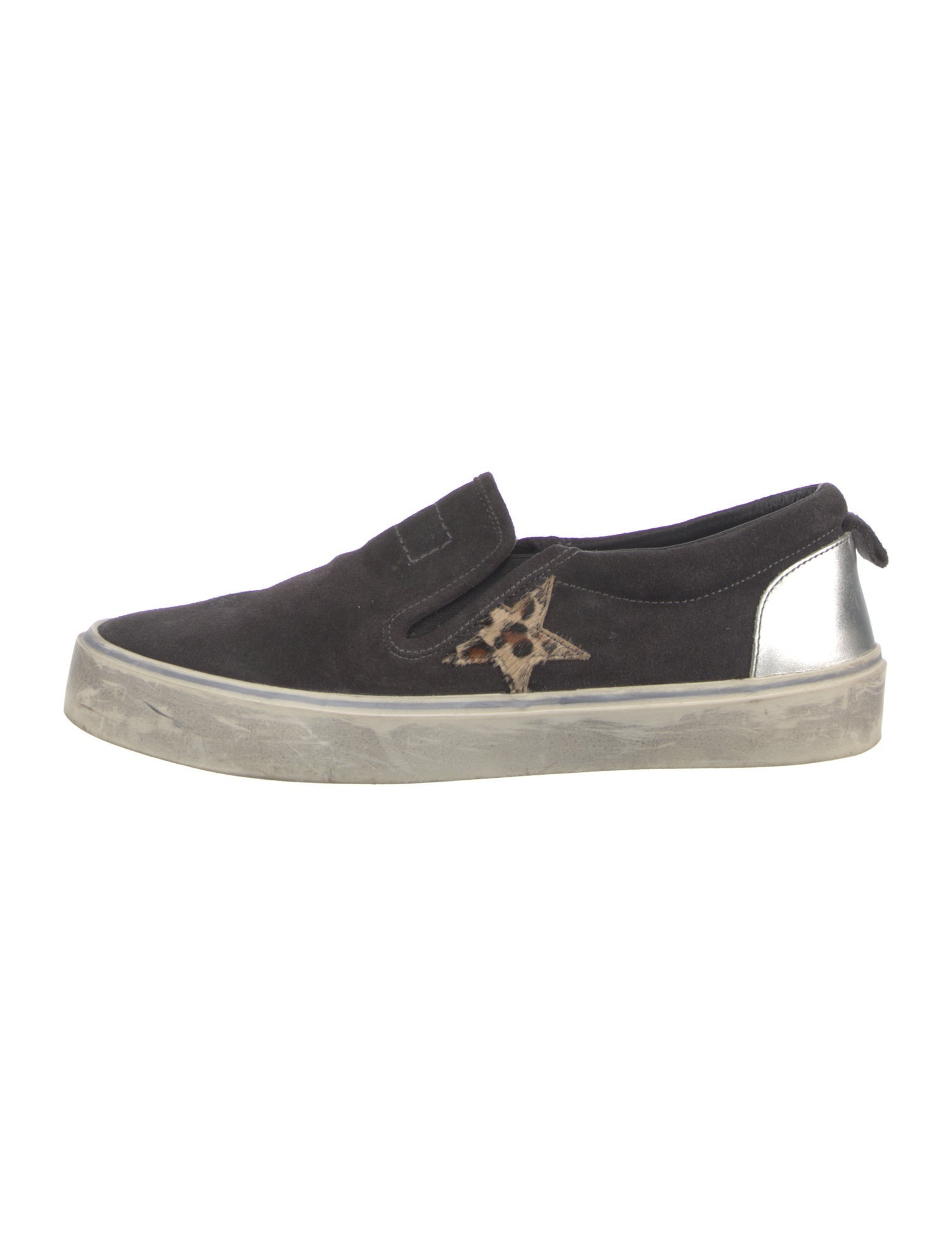 Golden Goose cheetah slip on Sneakers