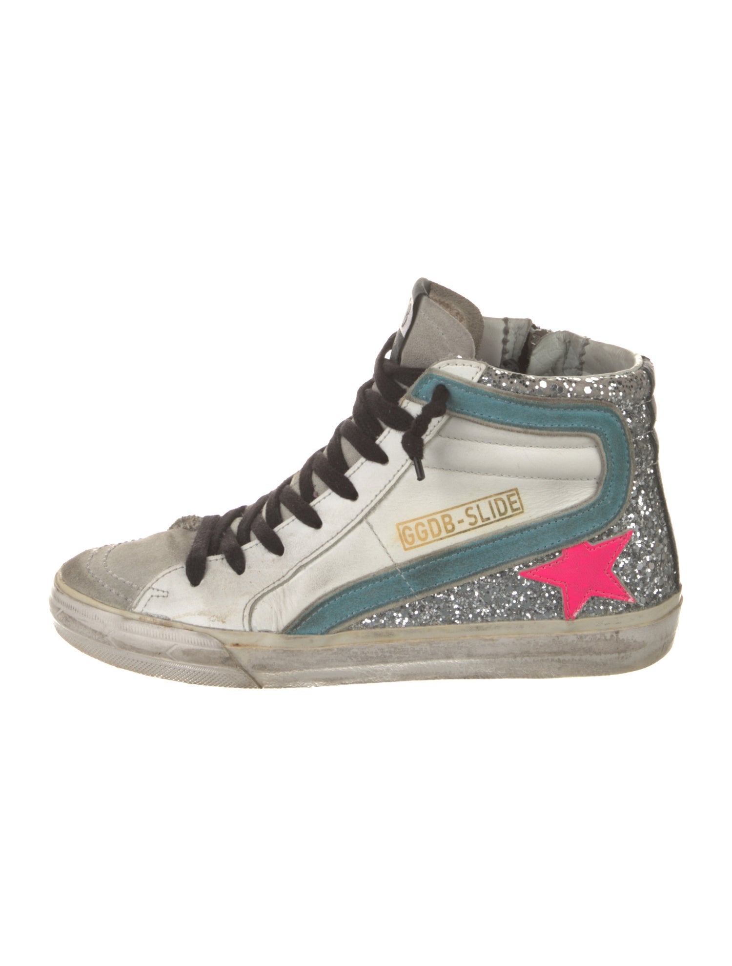Golden Goose Glitter Glitter Accents Sneakers