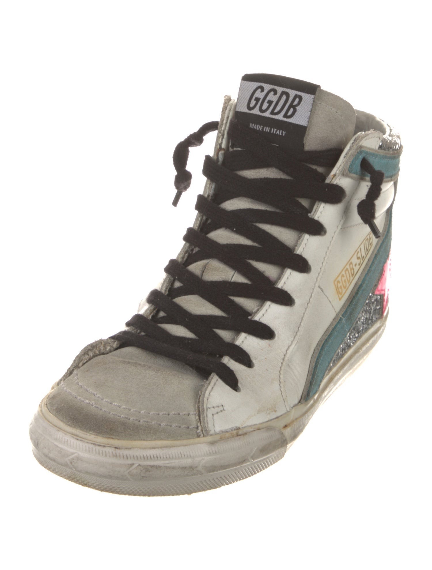 Golden Goose Glitter Glitter Accents Sneakers