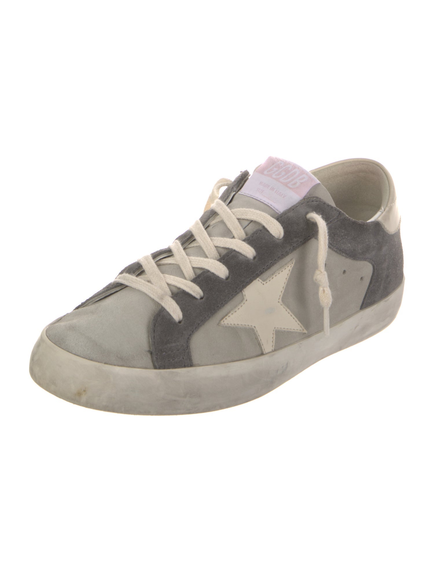 Golden Goose Suede Printed Sneakers
