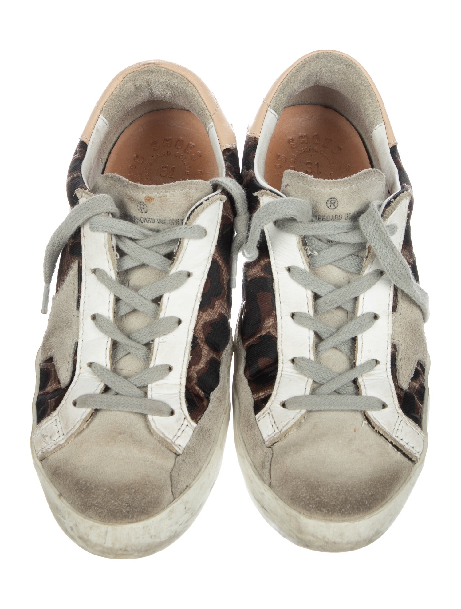 Golden Goose Girls' Superstar Low Top Sneakers