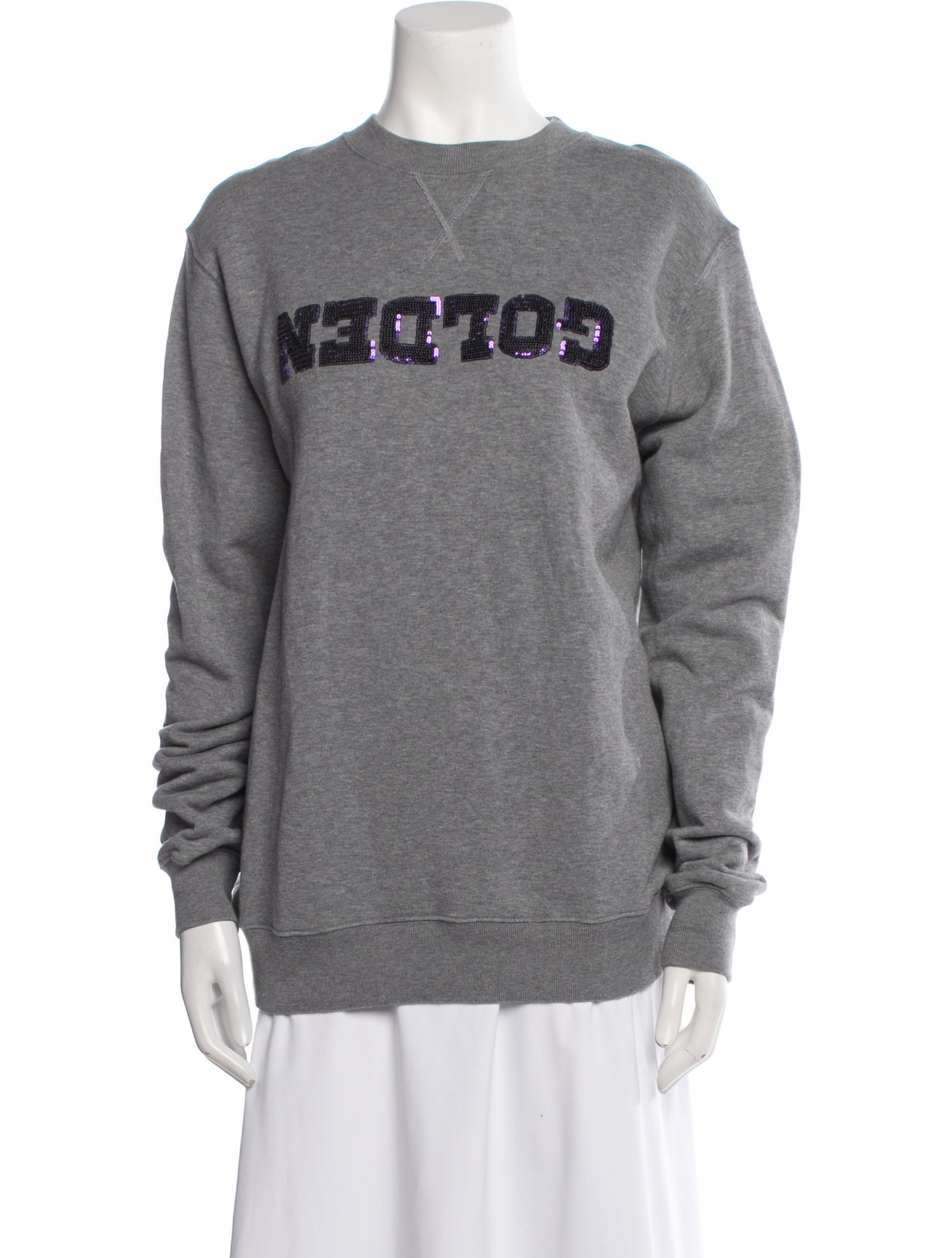 Golden Goose Graphic Print Crew Neck Sweatshirt