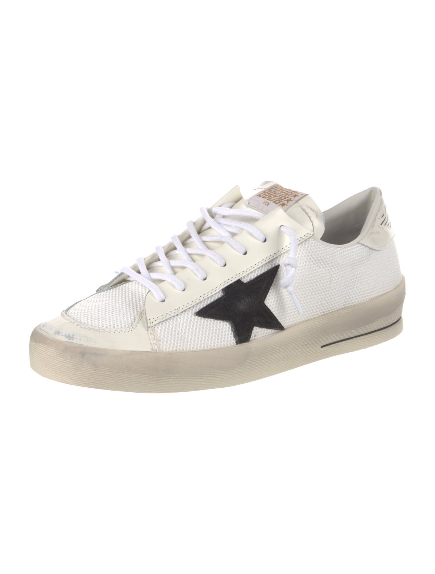 Golden Goose Mesh Graphic Print Sneakers