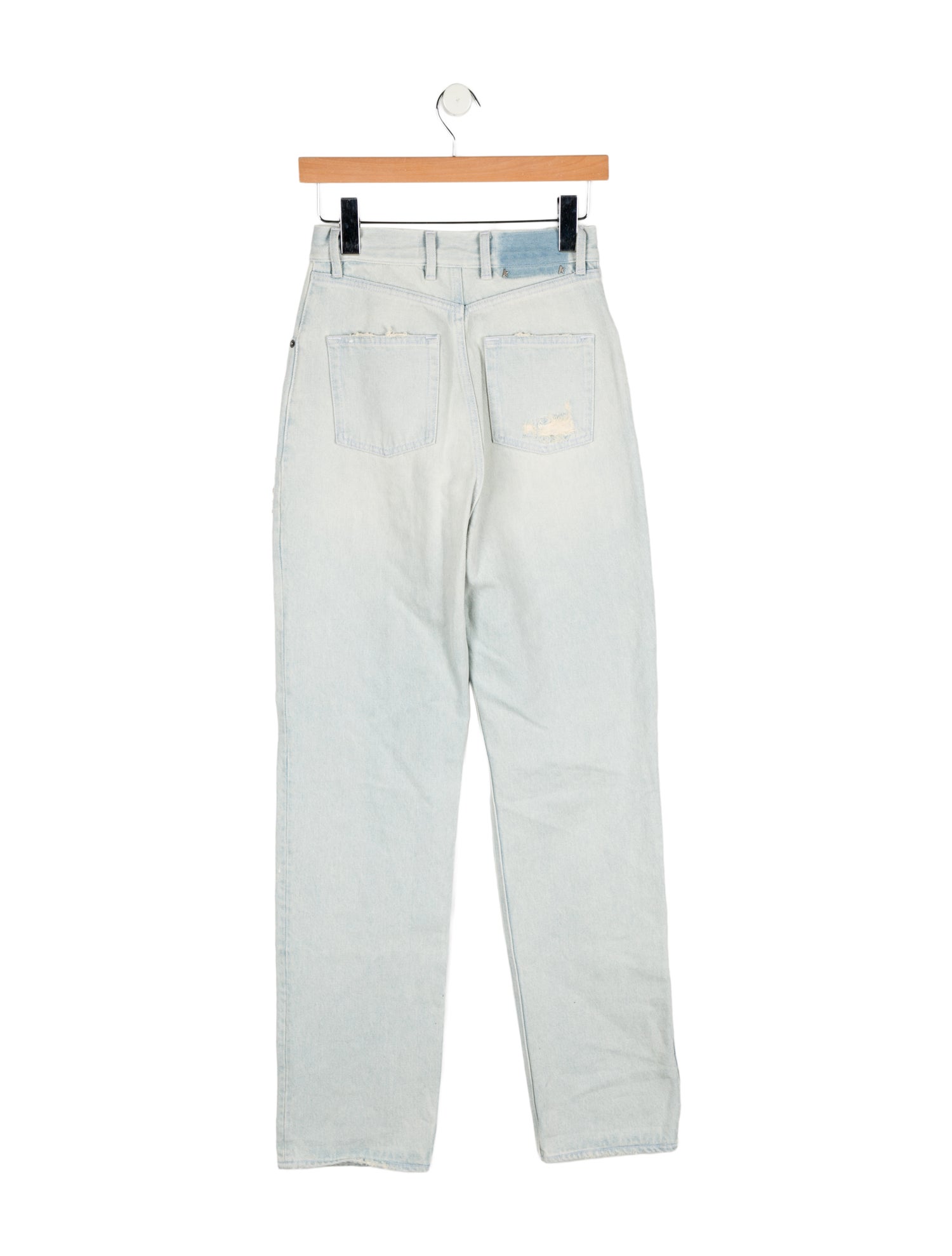 Golden Goose High-Rise Straight Leg Jeans