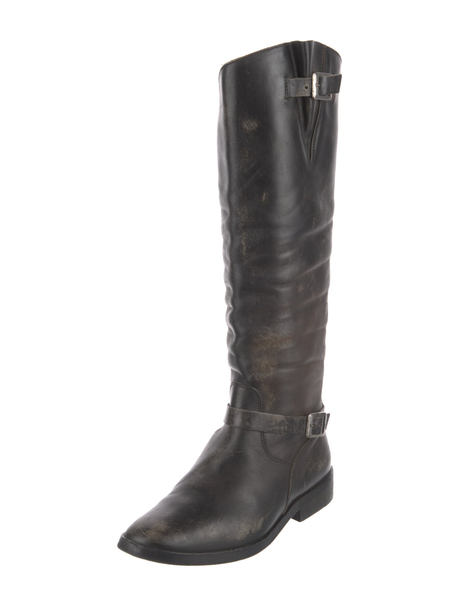 Golden Goose Leather Riding Boots