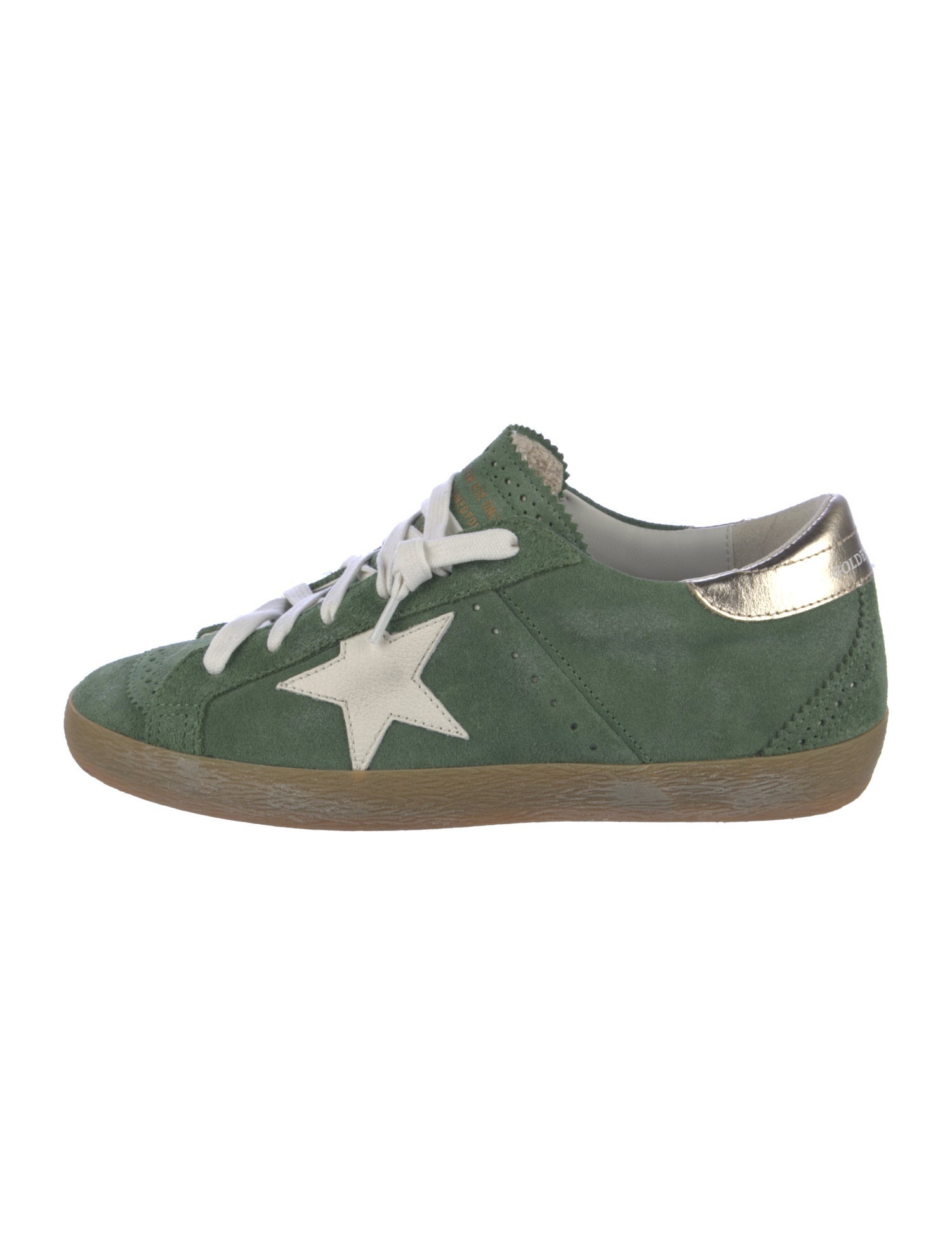 Golden Goose Suede Printed Sneakers