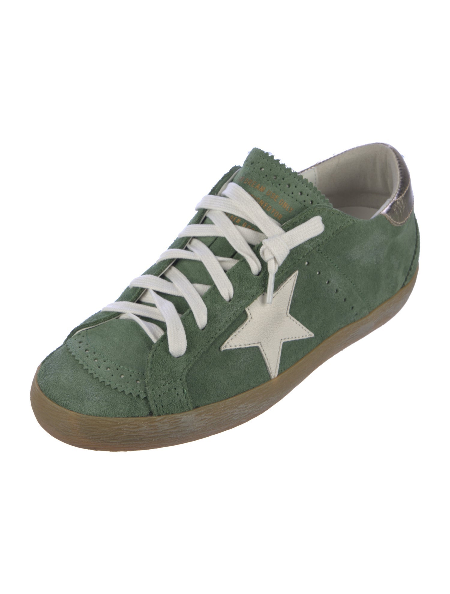 Golden Goose Suede Printed Sneakers