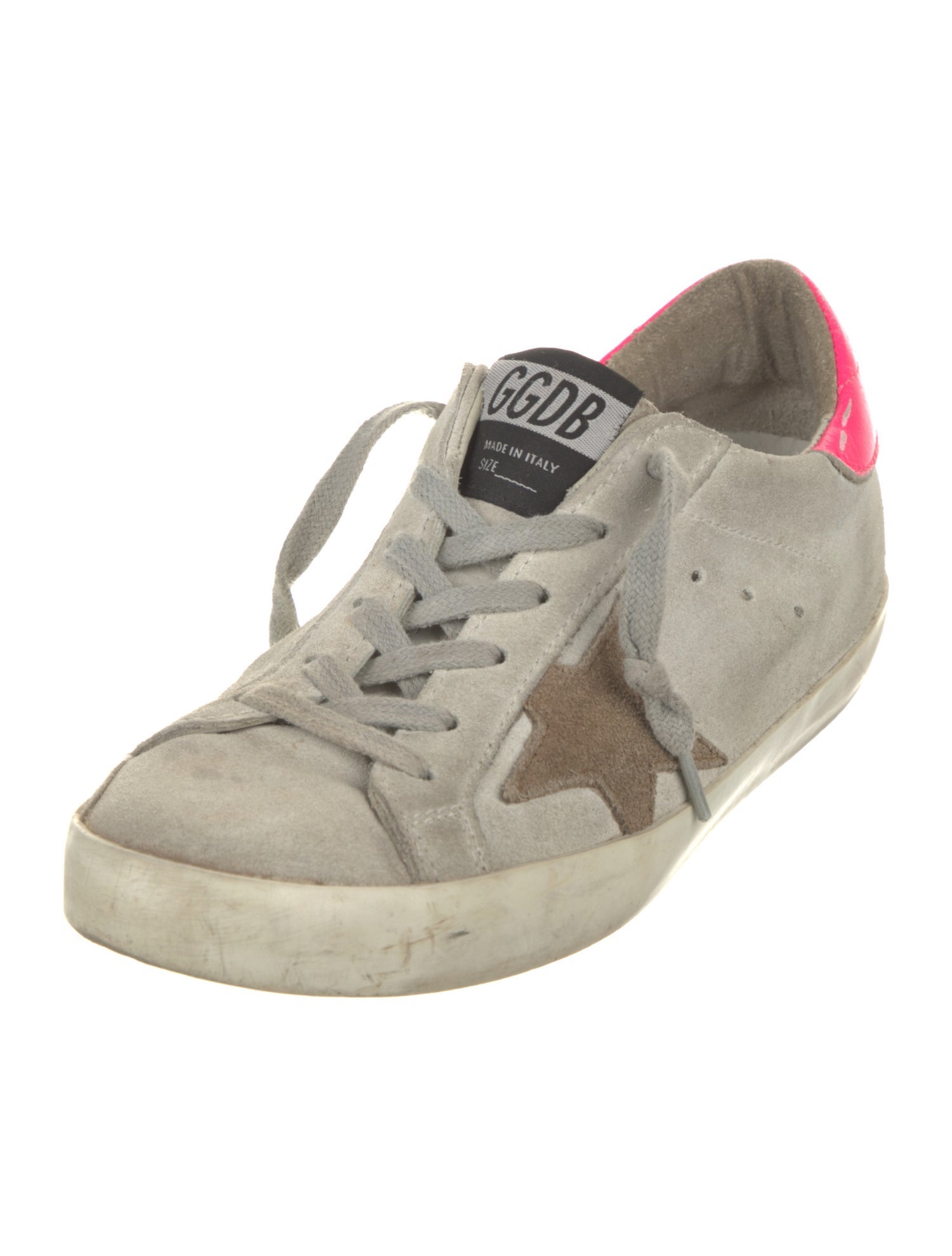 Golden Goose Suede Printed Sneakers