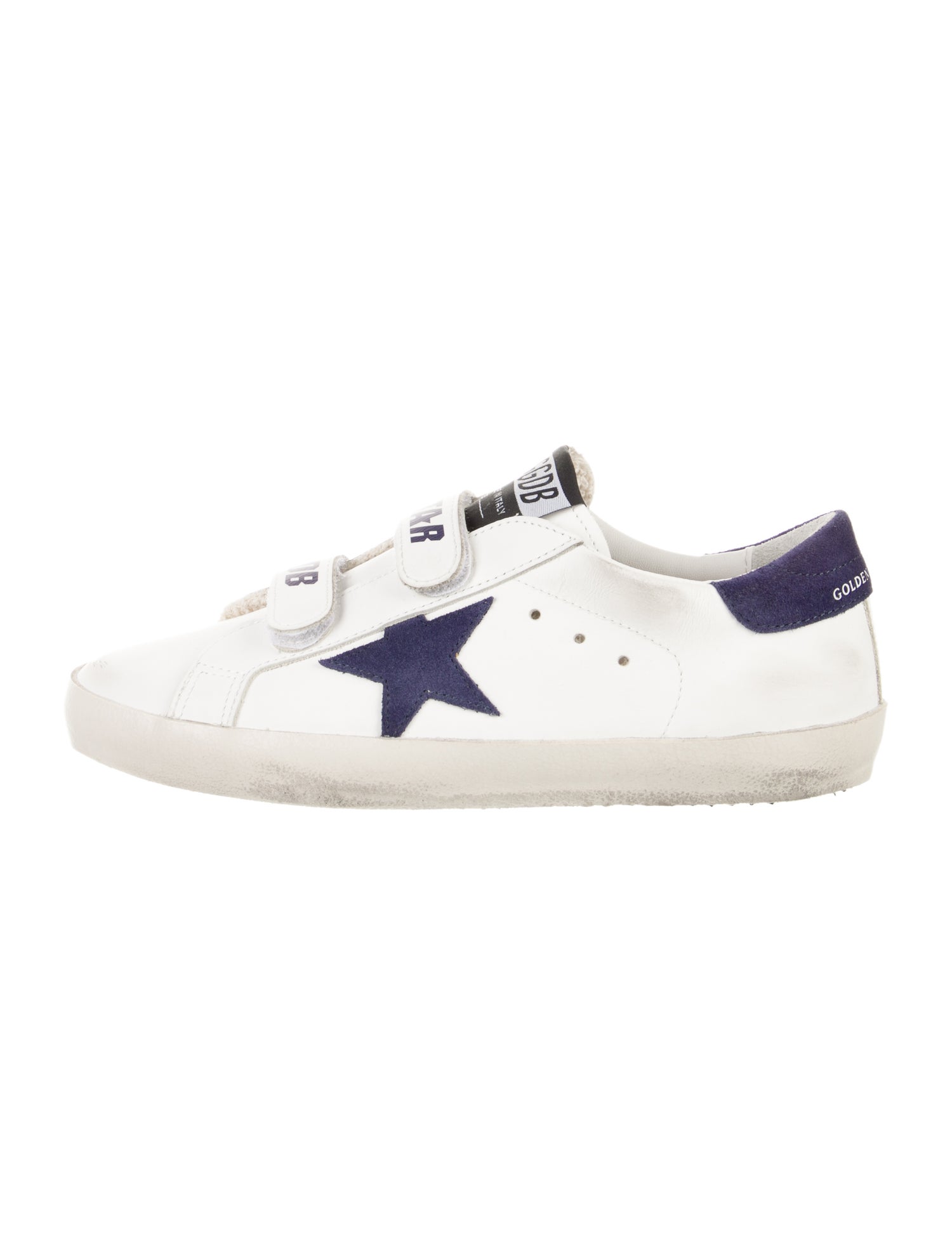 Golden Goose Boys' Leather Low Top Sneakers