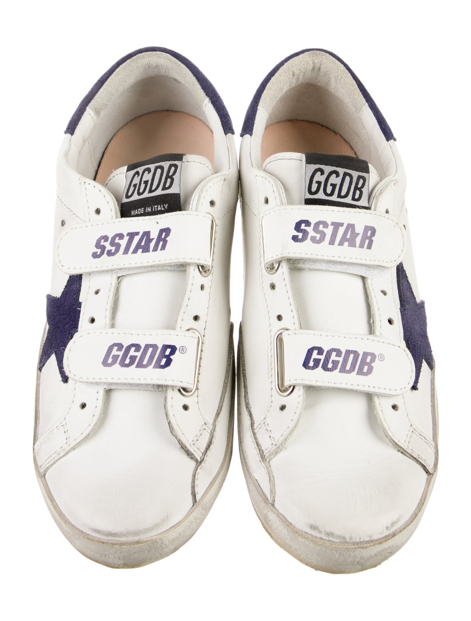 Golden Goose Boys' Leather Low Top Sneakers