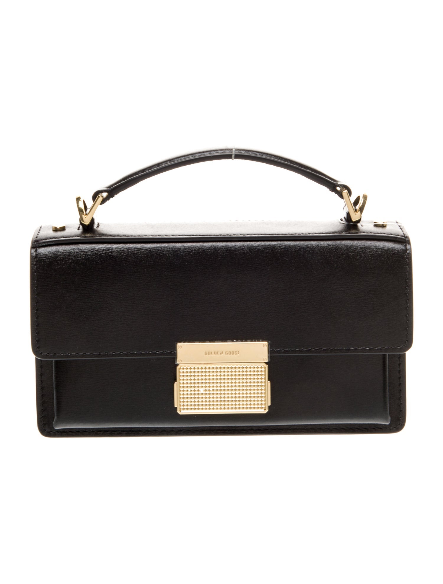 Golden Goose Leather Top Handle Bag
