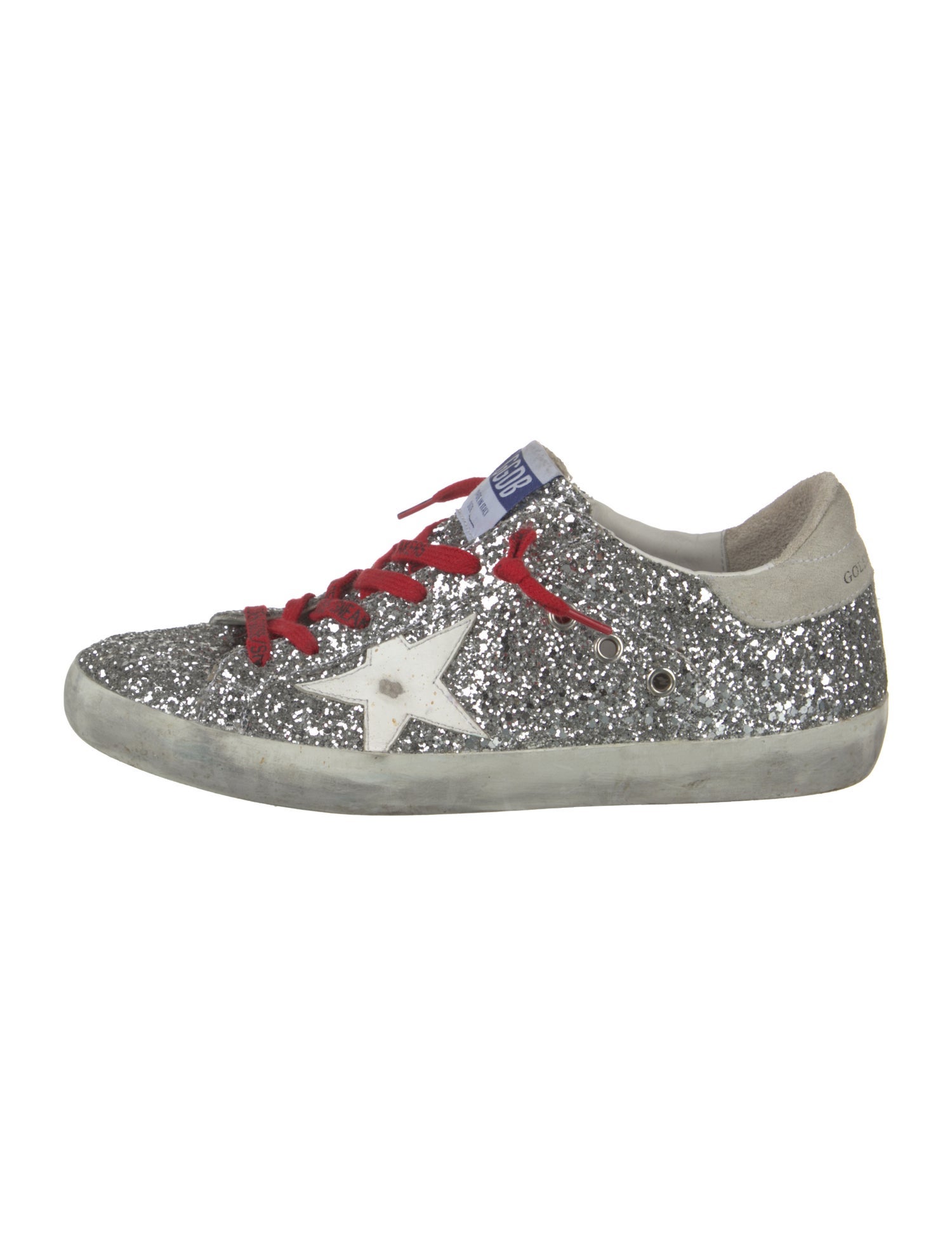 Golden Goose Glitter Glitter Accents Sneakers